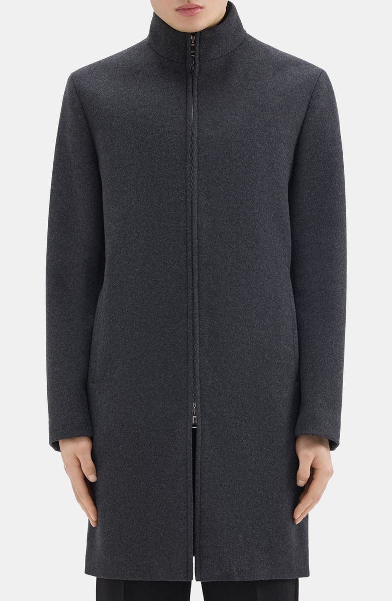 Theory Belvin Z Wool Blend Coat, Main, color, 