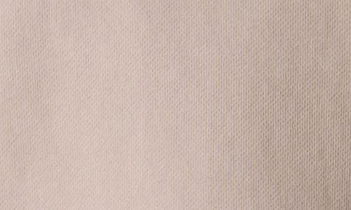 Eileen Fisher Organic Cotton French Terry Box Top In Wheat In Wheat