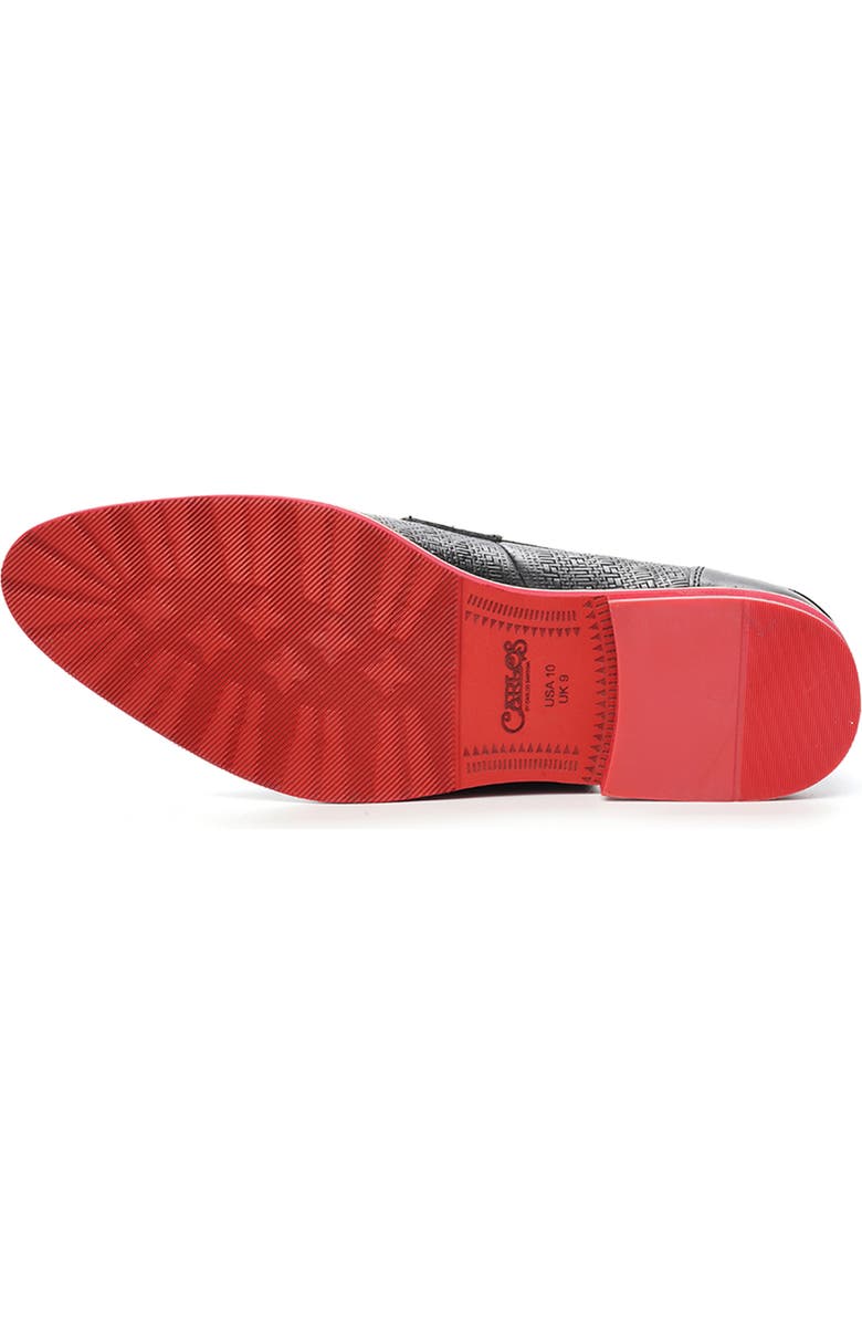 CARLOS SANTANA Garcia Tassel Loafer, Alternate, color, Black