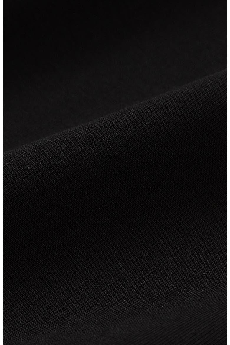 Organic Cotton Cool Stretch Relaxed Sleep Shirt, Alternate, color, Black