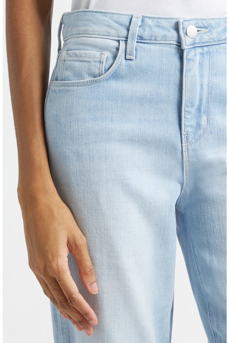 Kendra High Waist Crop Flare Jeans, Alternate, color, BAYRIDGE