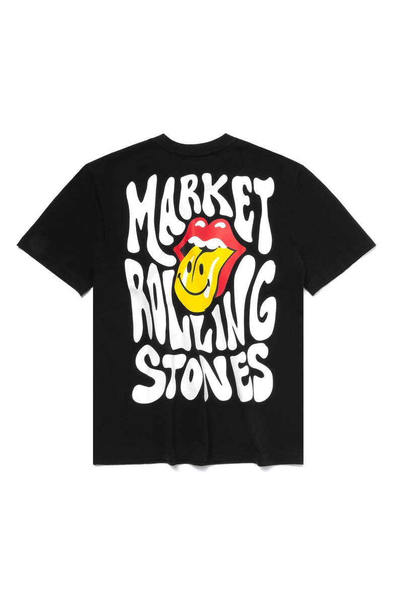 MARKET SMILEY<sup>®</sup> Rolling Stones Graphic T-Shirt, Alternate, color,