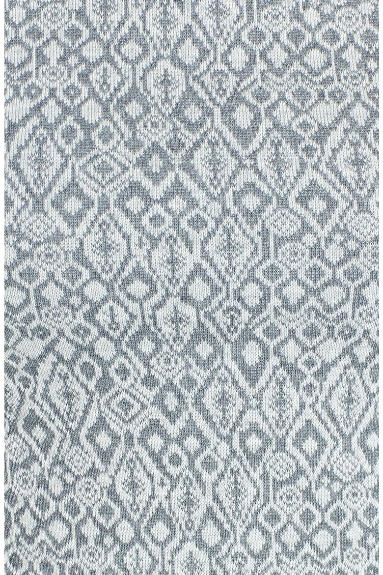 Geometric Jacquard Skater Dress, Alternate, color, ABSTRACT DIAMOND GREY