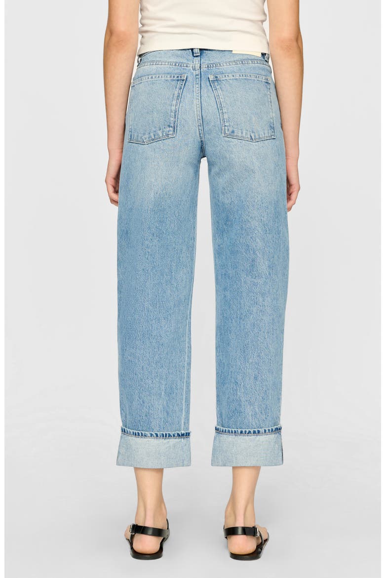 Thea Relaxed Tapered Boyfriend Ankle Jeans, Alternate, color, DAYDREAM CUFFED