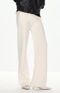 MANGO Fine Knit Straight Leg Pants