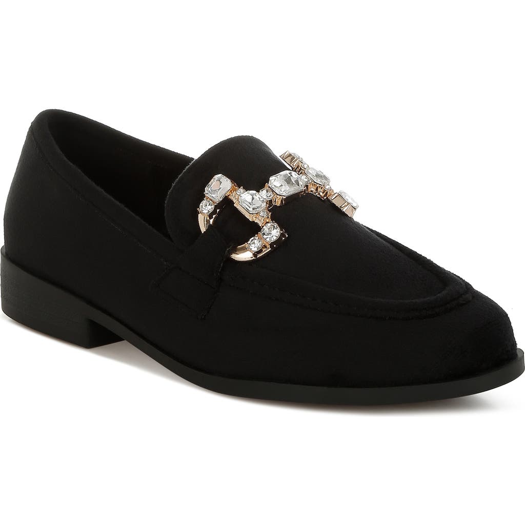 Rag & Co Maestro Bit Loafer In Black