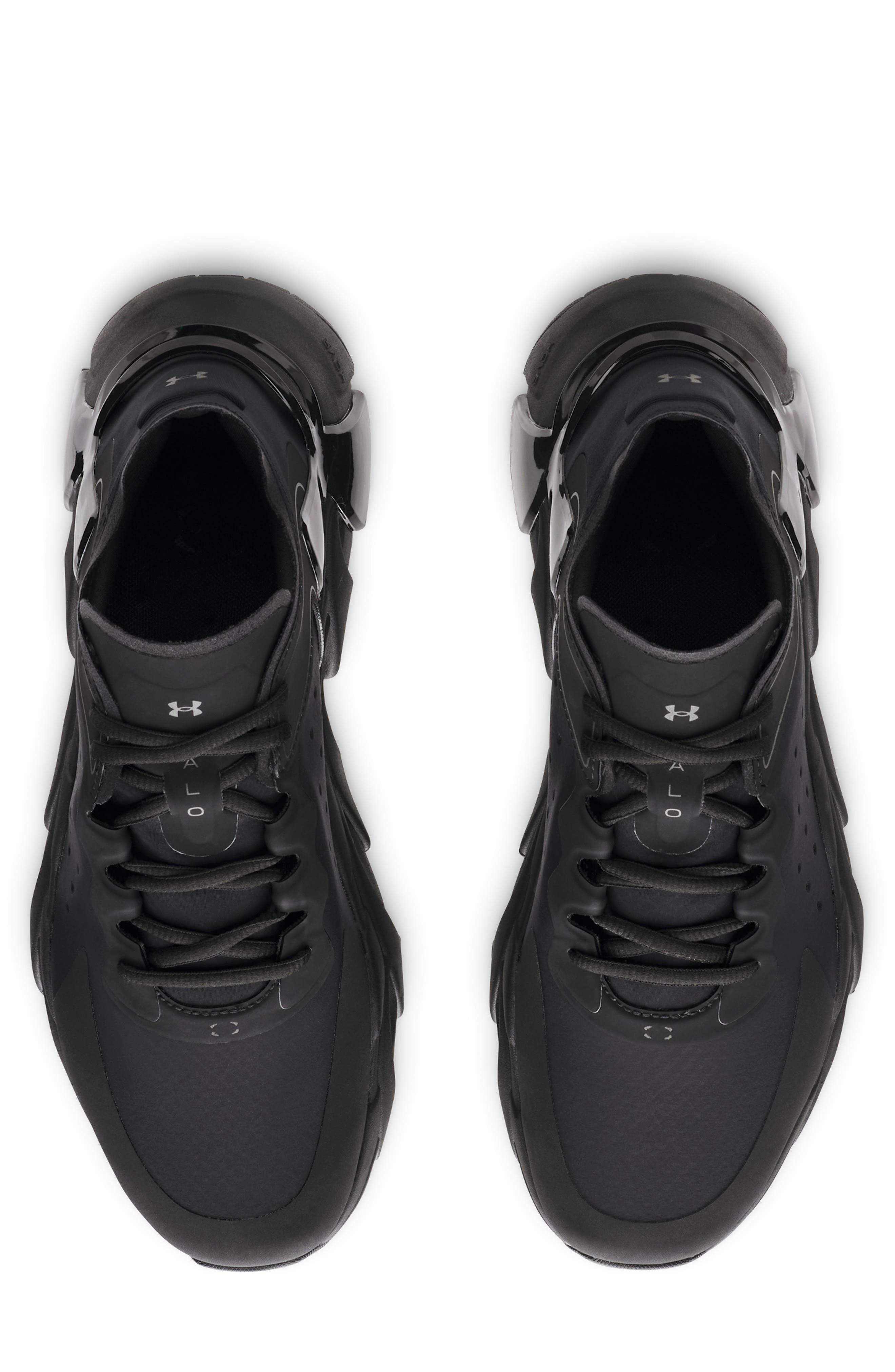 Under Armour Gender Inclusive UA Halo Trainer Training Shoe, Alternate, color, Black