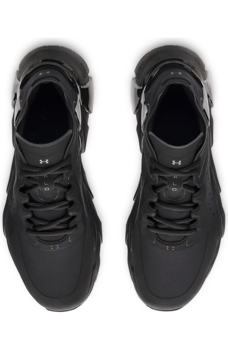 Under Armour Gender Inclusive UA Halo Trainer Training Shoe, Alternate, color, Black