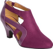 Comfortview The Sage Suede-Like Shootie Pump