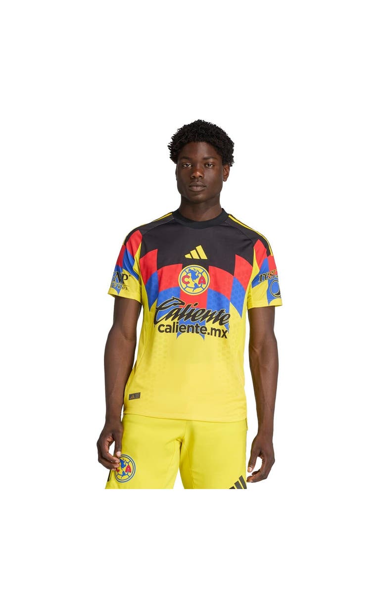 adidas Men's adidas Yellow Club America 2025/26 Home Authentic Jersey, Alternate, color, Yellow