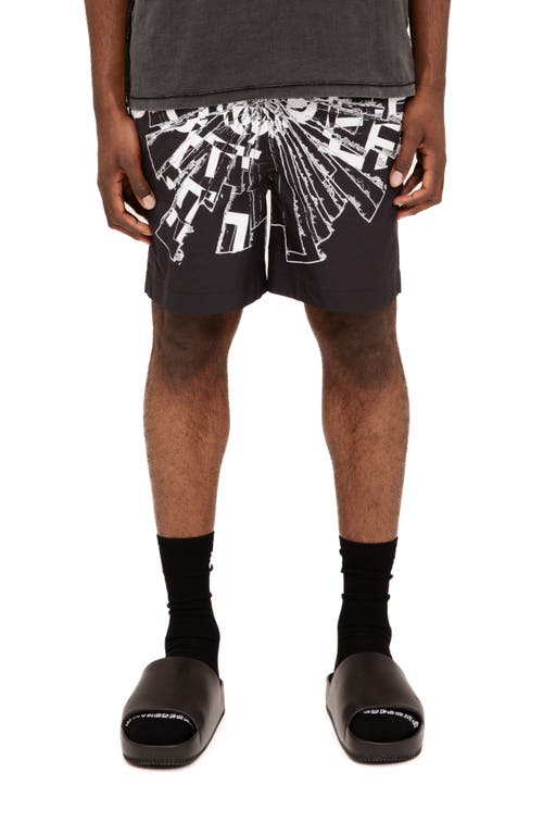 Purple Brand All Around Performance Shorts In Black