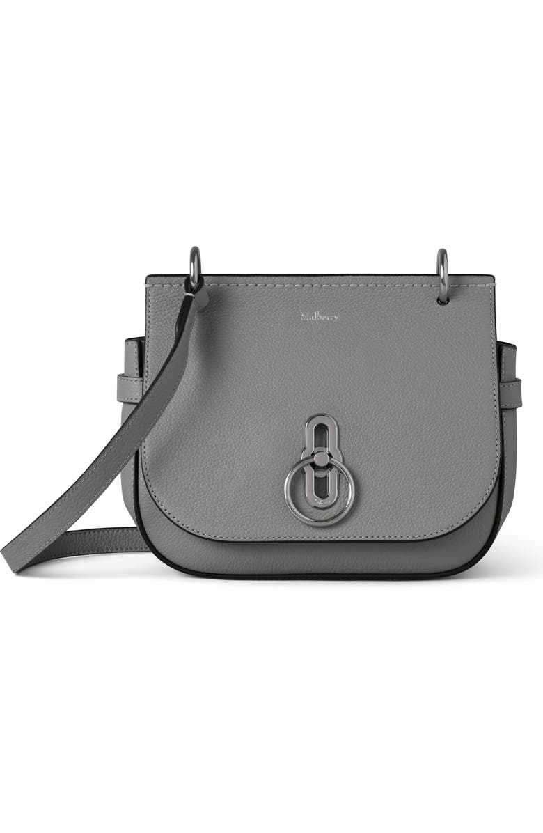 Mulberry Small Amberley Satchel, Main, color, Pale Grey
