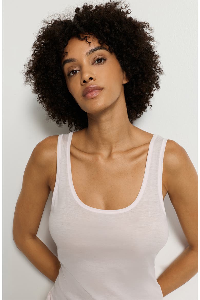 Ultralight Cotton Tank Top, Alternate, color, HONEYDEW