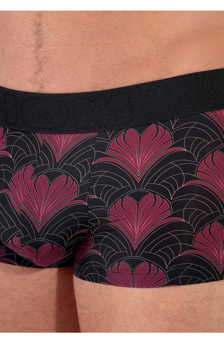 HOM Carlyle Trunk, Alternate, color, Bordeaux Print