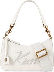 Kurt Geiger London Small Kurt Cotton Canvas Crossbody Bag