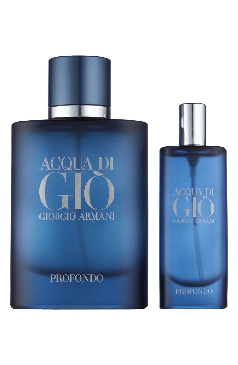 ARMANI beauty Acqua di Gio Profundo Eau de Parfum Set, Main, color,