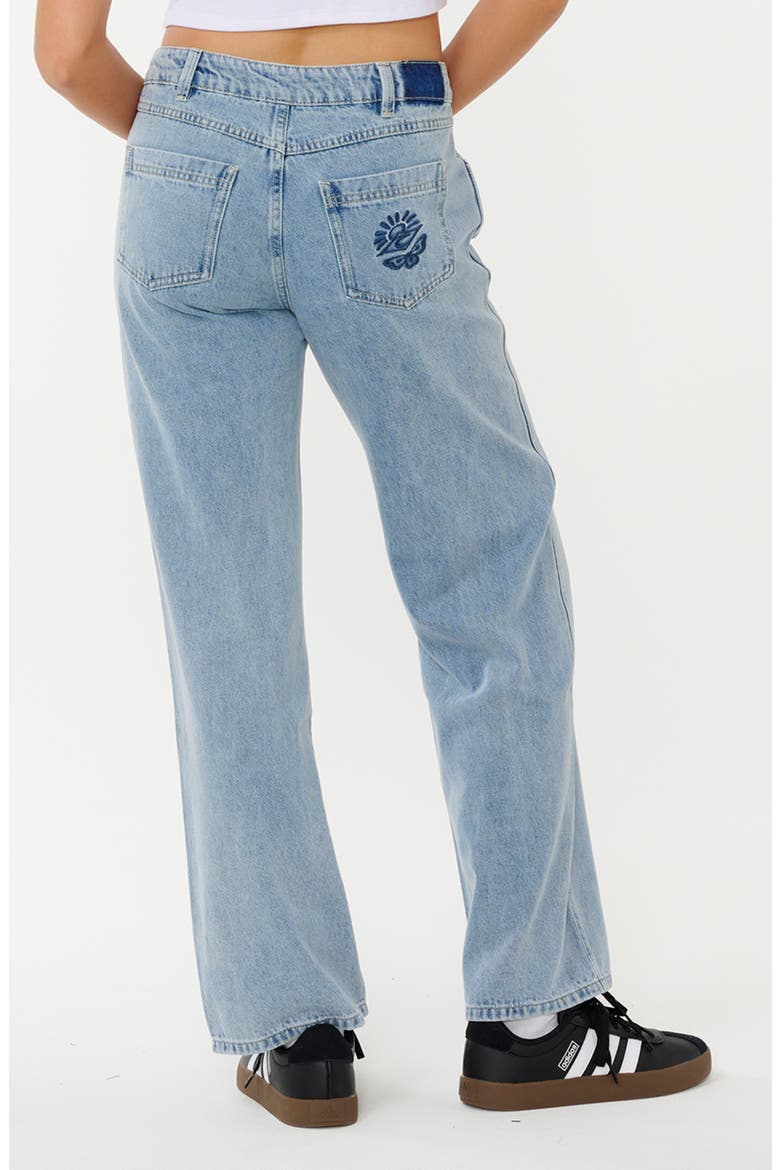 Aggie Low Rise Relaxed Fit Jeans, Alternate, color, VINTAGE BLUE