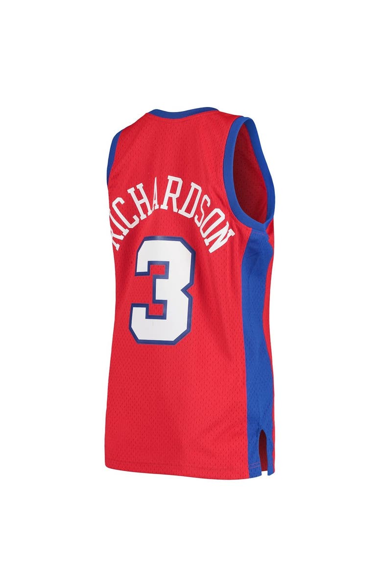 Mitchell & Ness Men's Mitchell & Ness Quentin Richardson Red LA Clippers 2000/01 Hardwood Classics Swingman Jersey, Alternate, color,