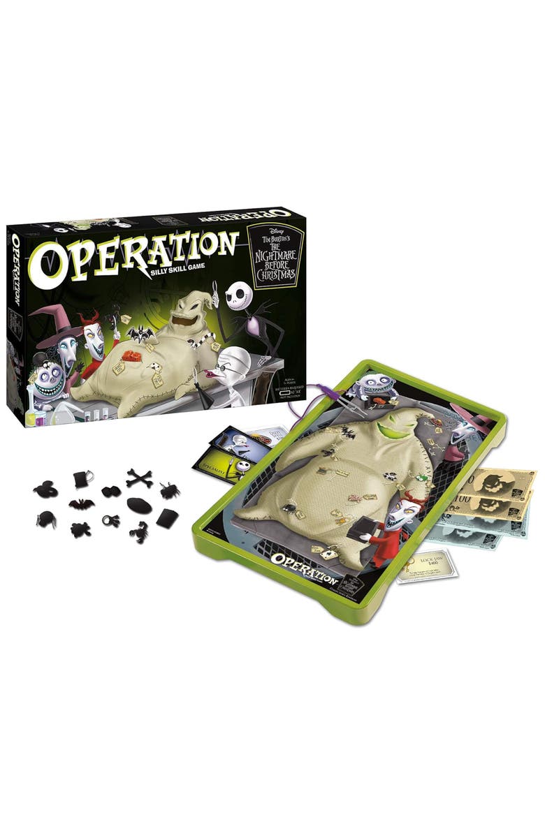 Nightmare Before Christmas Silly Skill Game, Ages 6+, Alternate, color, Multicolored