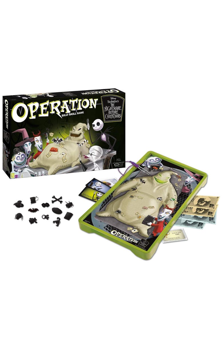 Operation Nightmare Before Christmas Silly Skill Game, Ages 6+, Alternate, color, Multicolored
