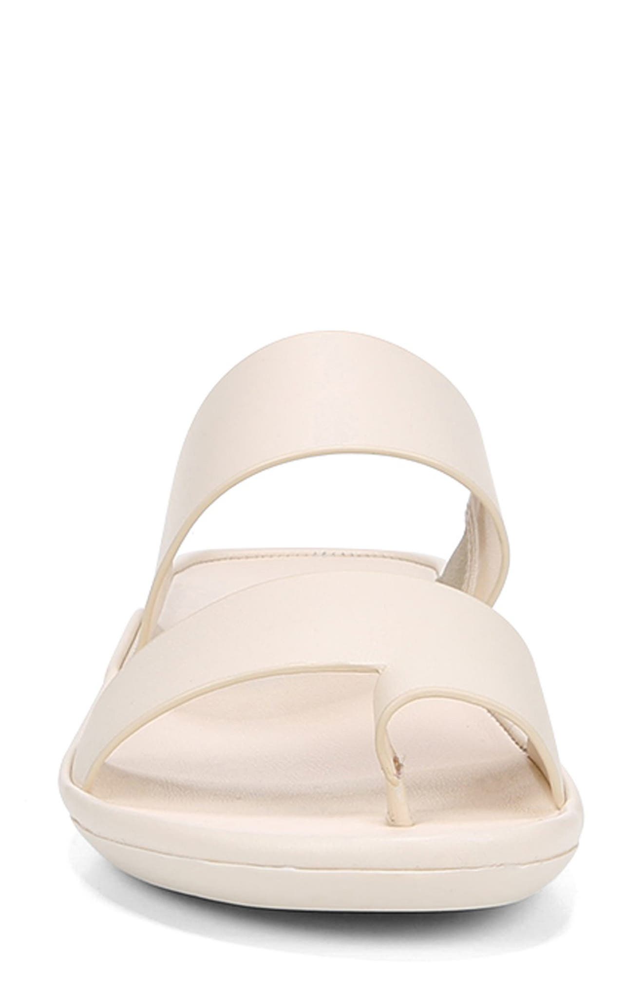 Genn Drift Slide Sandal, Alternate, color, PALE IVORY LEATHER