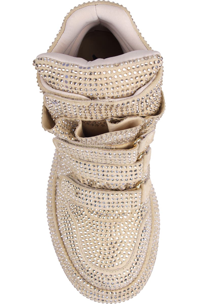 ZIGI Shorty Wedge Bootie, Alternate, color, Gold Suede