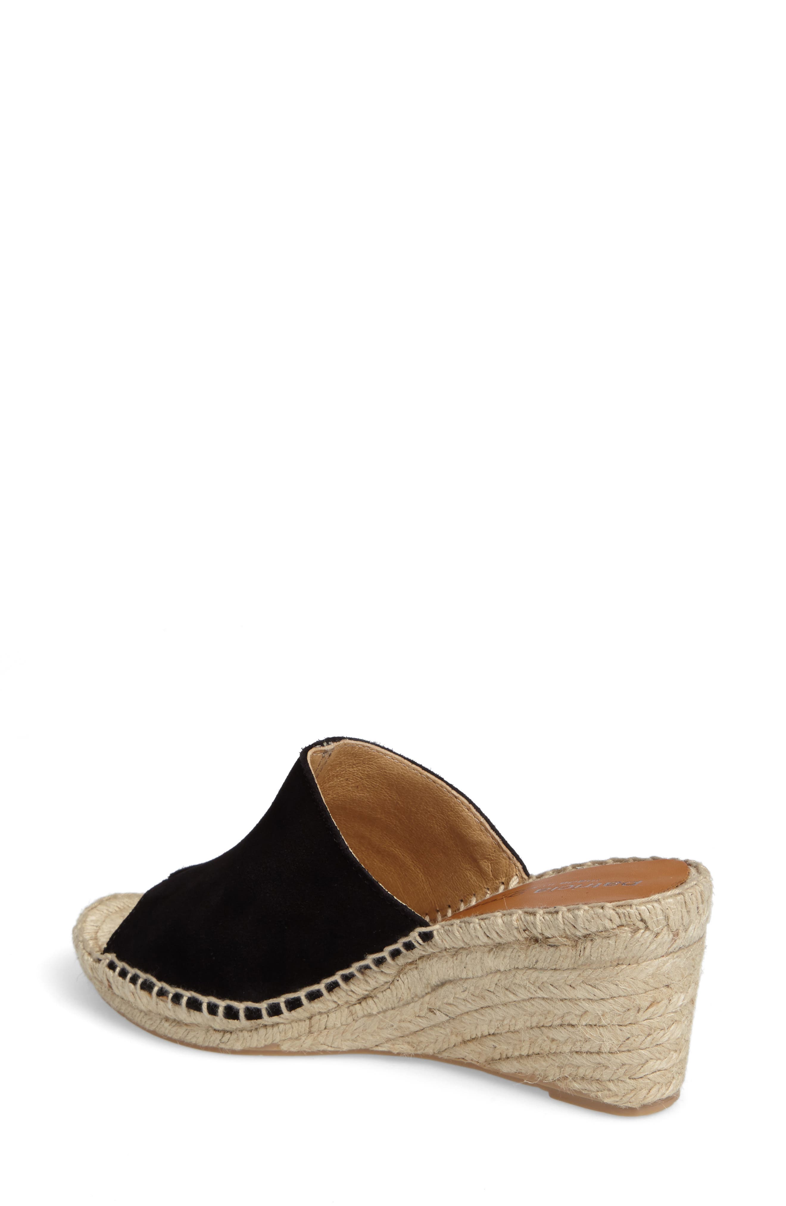 Shen Espadrille Mule, Alternate, color, BLACK SUEDE