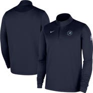 Nike Men's Nike Navy Minnesota Timberwolves 2025/26 Authentic Coaches Quarter-Zip Dri-Fit Top