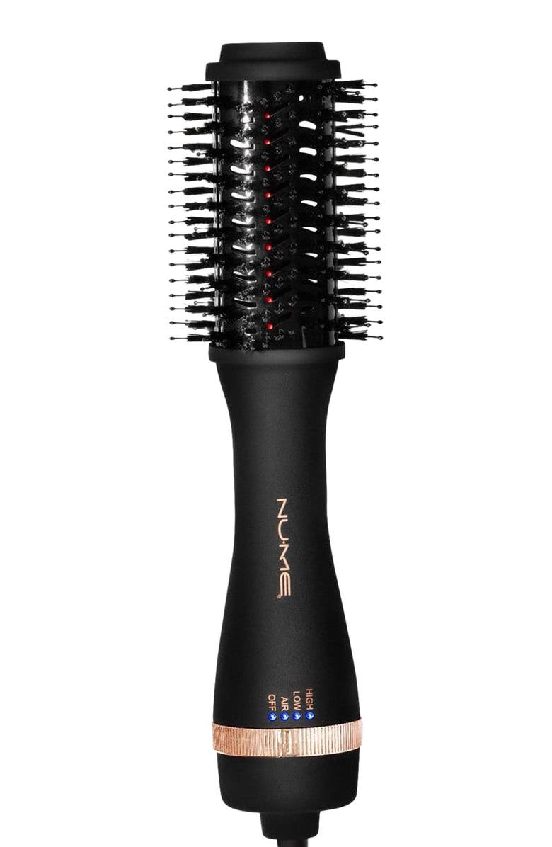 NUME Aero Pro Blow Dryer Brush 2-inch Oval Hair Brush, Main, color, Black