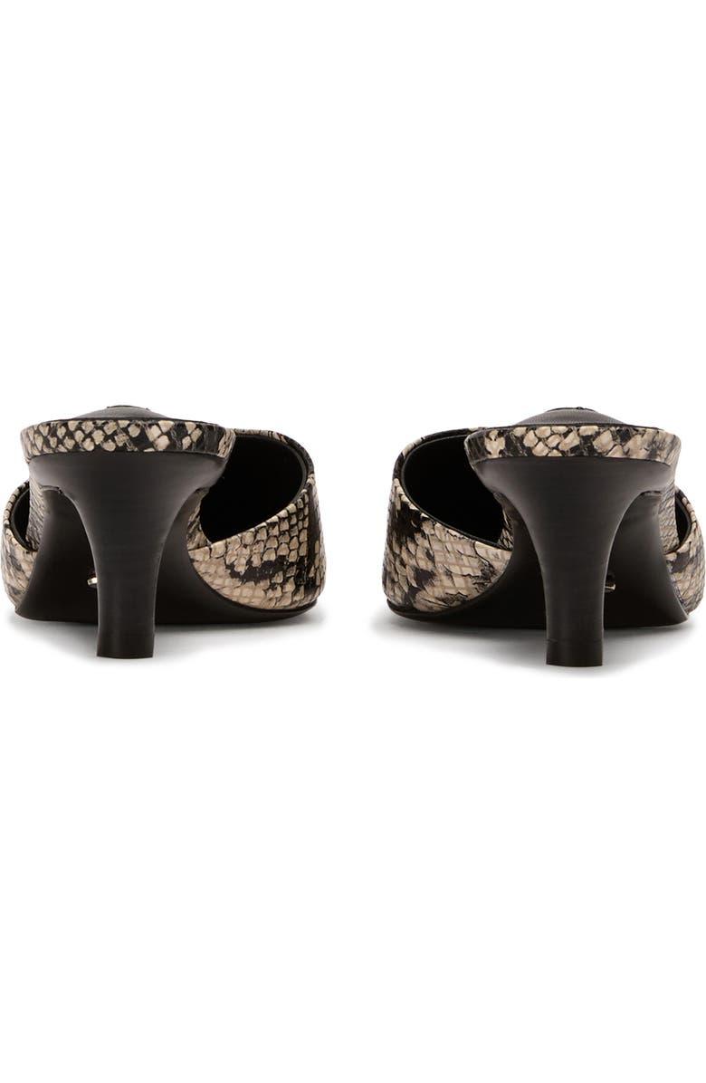 Tony Bianco Zubi Kitten Heel Mule, Alternate, color, Ecru Snake