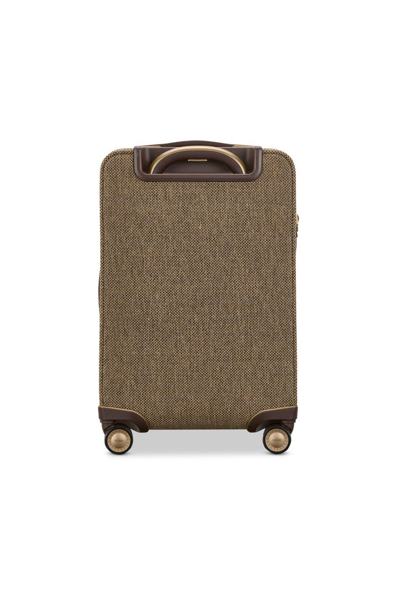 Tweed 22-inch Carry-on, Alternate, color, Tweed/Natural Leather