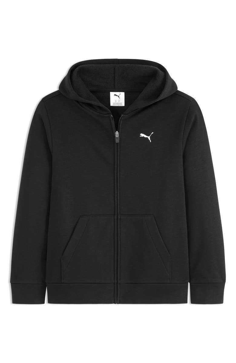 PUMA Kids' Speed Squad Pack Cotton Blend Fleece Zip Hoodie, Main, color, Black