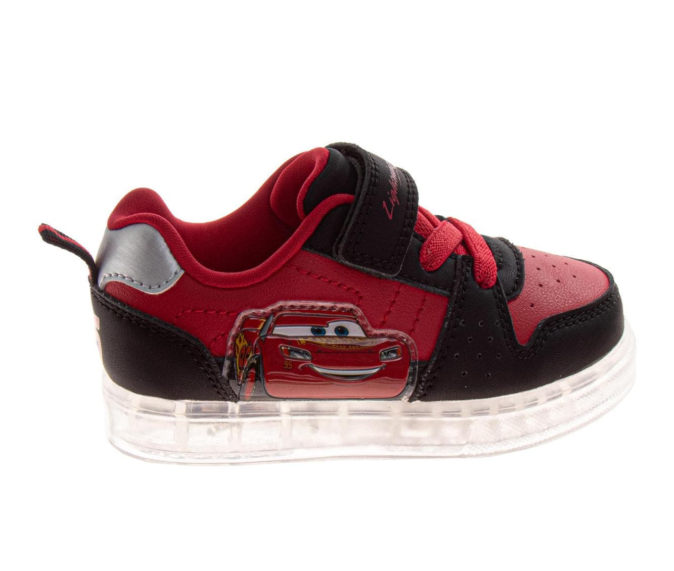 Disney Pixar Lightning McQueen Sneakers Boys, Alternate, color, Red Black
