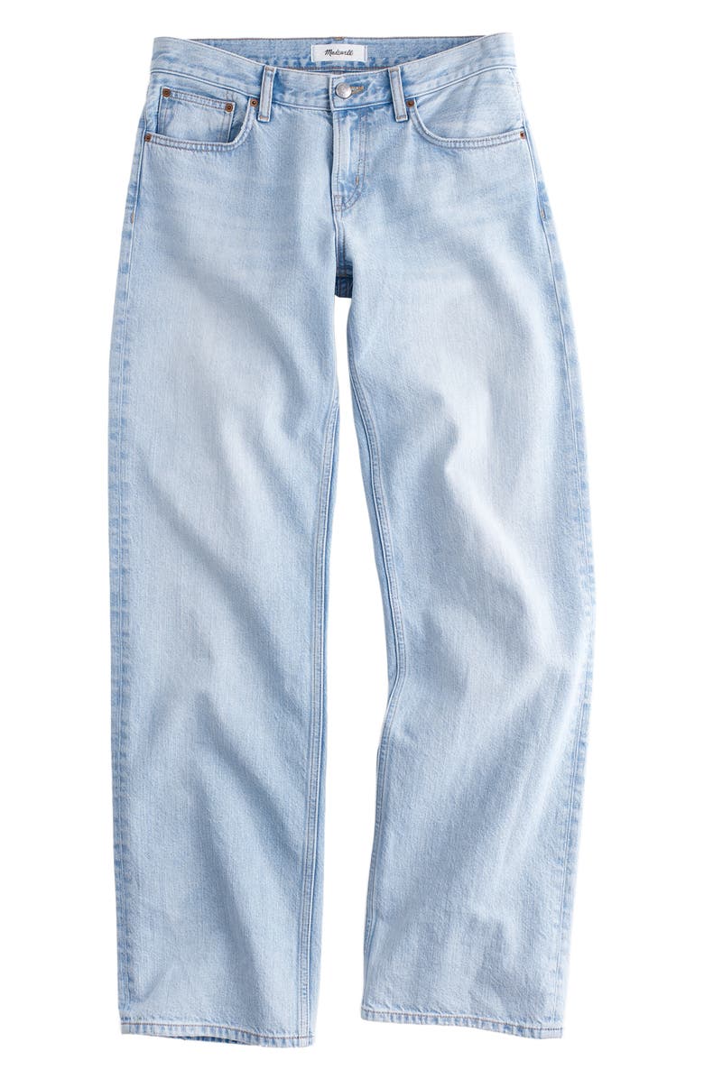Madewell The Low Rise Loose Jeans, Alternate, color, Foster Wash