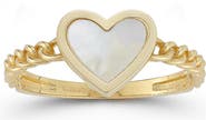 Ember Fine Jewelry Heart Chain Ring