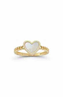 Ember Fine Jewelry Heart Chain Ring