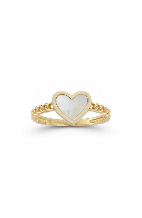 Ember Fine Jewelry Heart Chain Ring