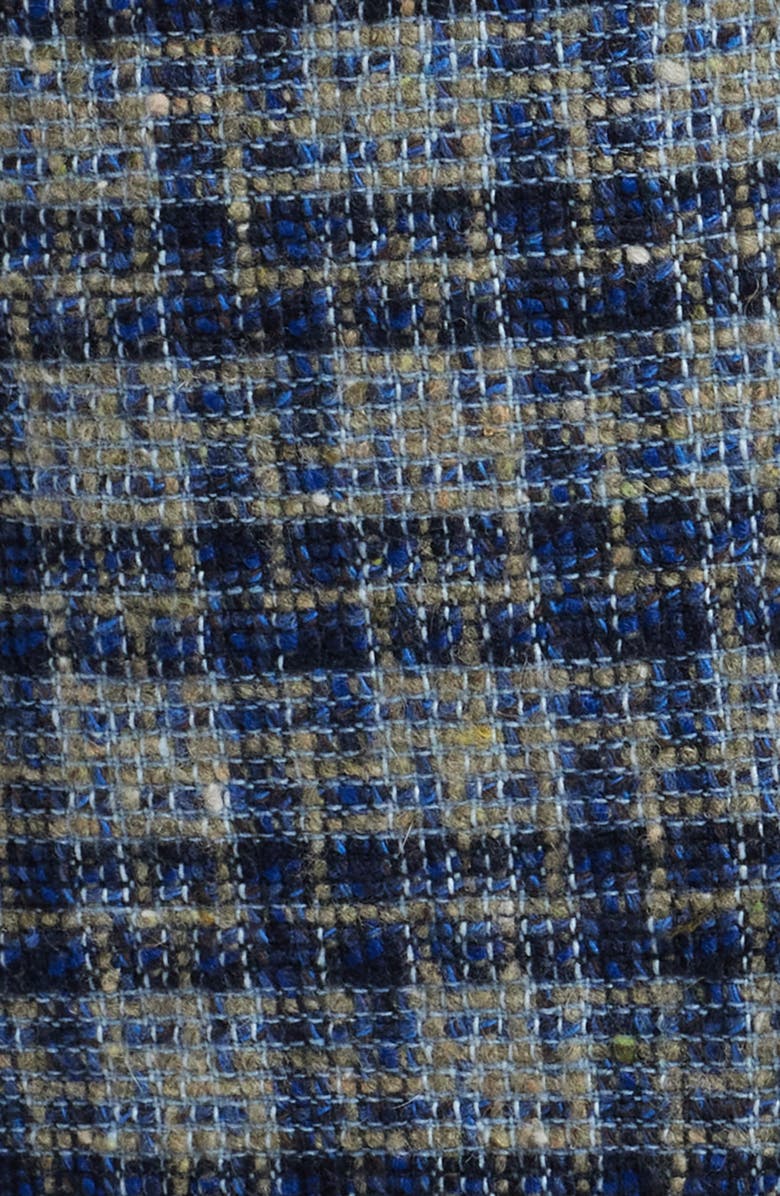 BOSS Janka Double Breasted Plaid Blazer, Alternate, color, Open Misc