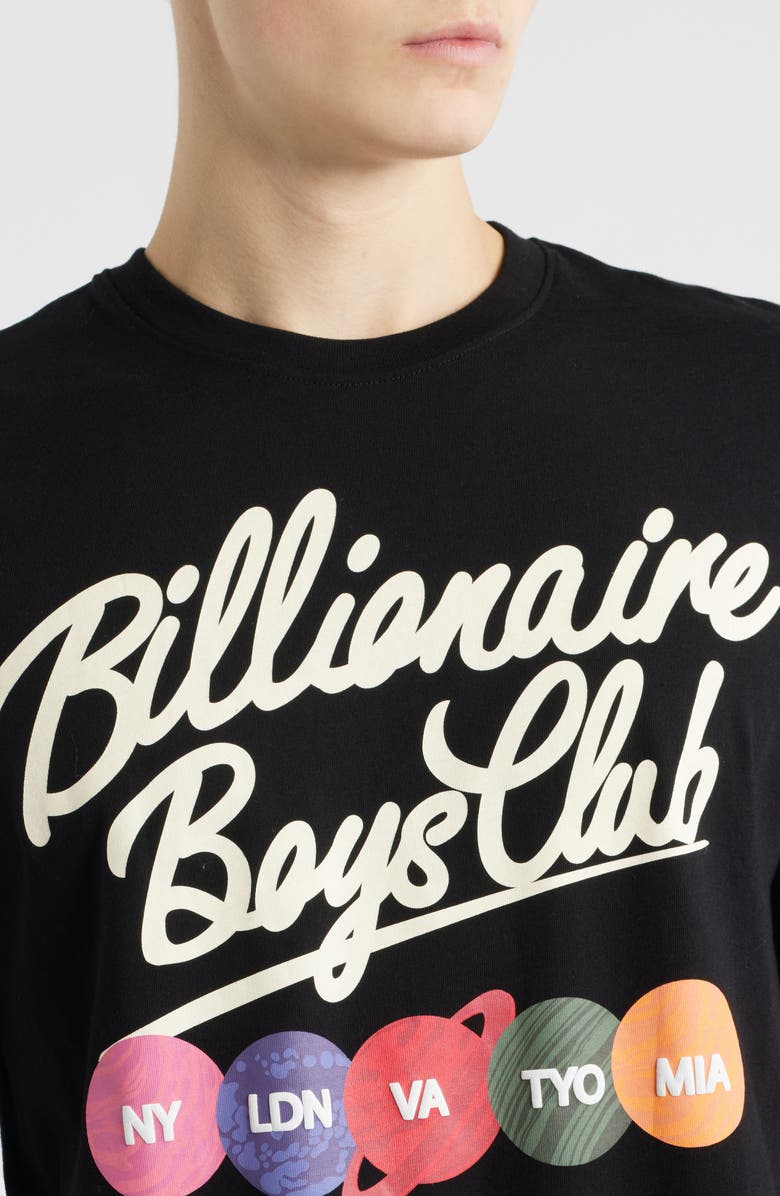 Billionaire Boys Club BB Align Cotton Graphic T-Shirt, Alternate, color, Black