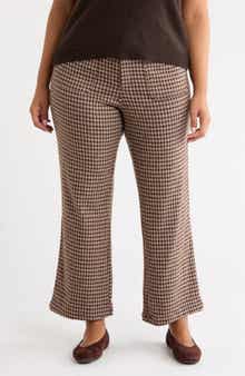 Supernova High Waist Wide Leg Double Knit Pants