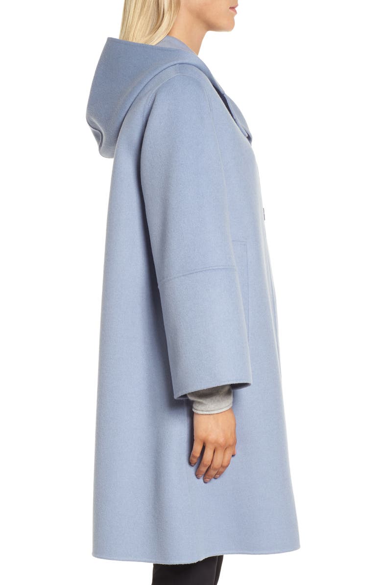 Nordstrom Signature Hooded Wool & Cashmere Coat, Alternate, color, 