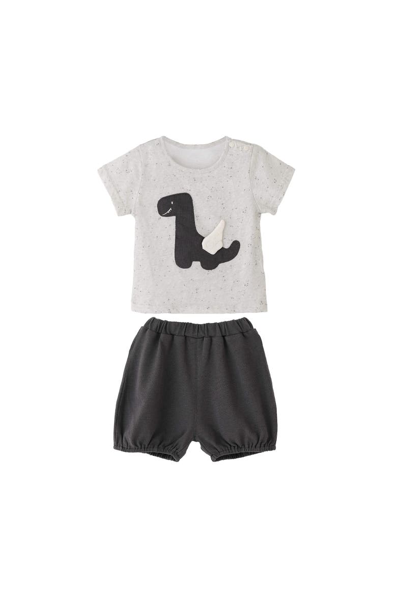 Dino Dot Set, Main, color, Grey
