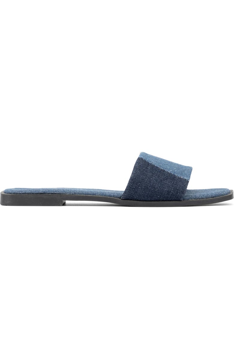 NEW YORK AND COMPANY Janice Slide Sandal, Alternate, color, Blue
