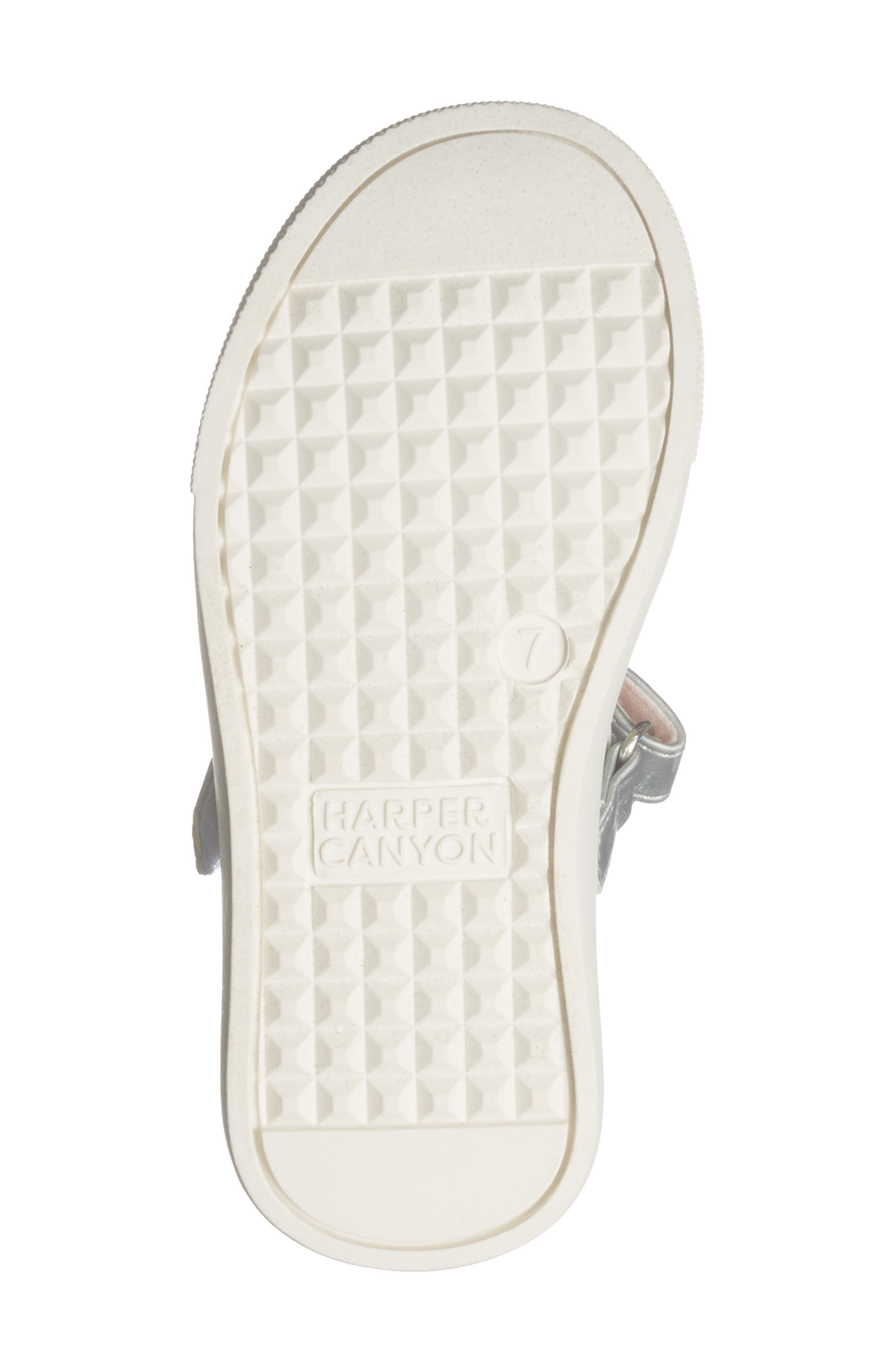 Harper Canyon Kids' Pearlla Play Glitter Sneaker, Alternate, color, Rainbow Multi