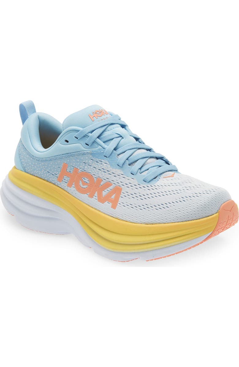 HOKA Bondi 8 Running Shoe, Main, color, Summer Song / Country Air