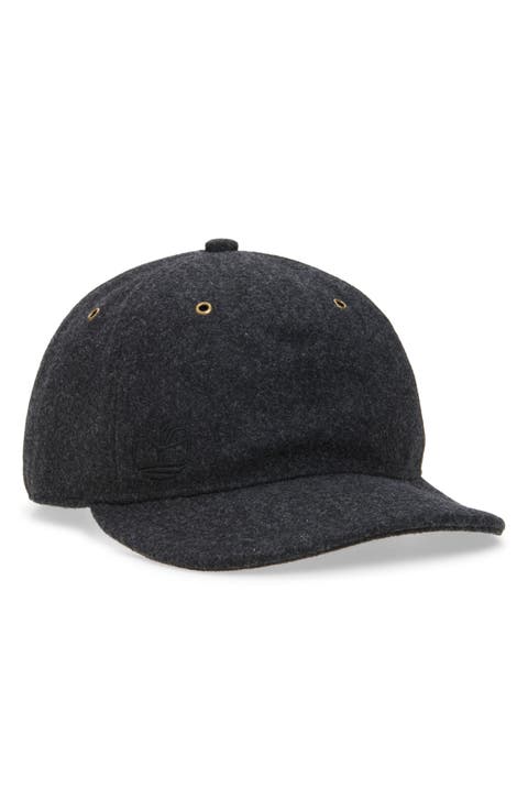Allover Wool Blend Baseball Cap