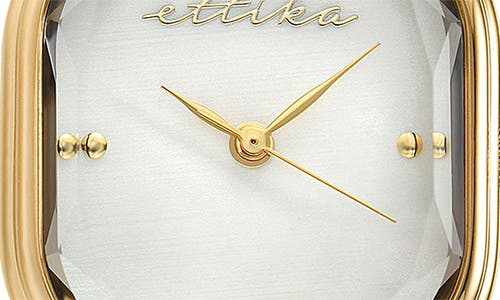 Ettika Elegant Link Bracelet Watch In Gold