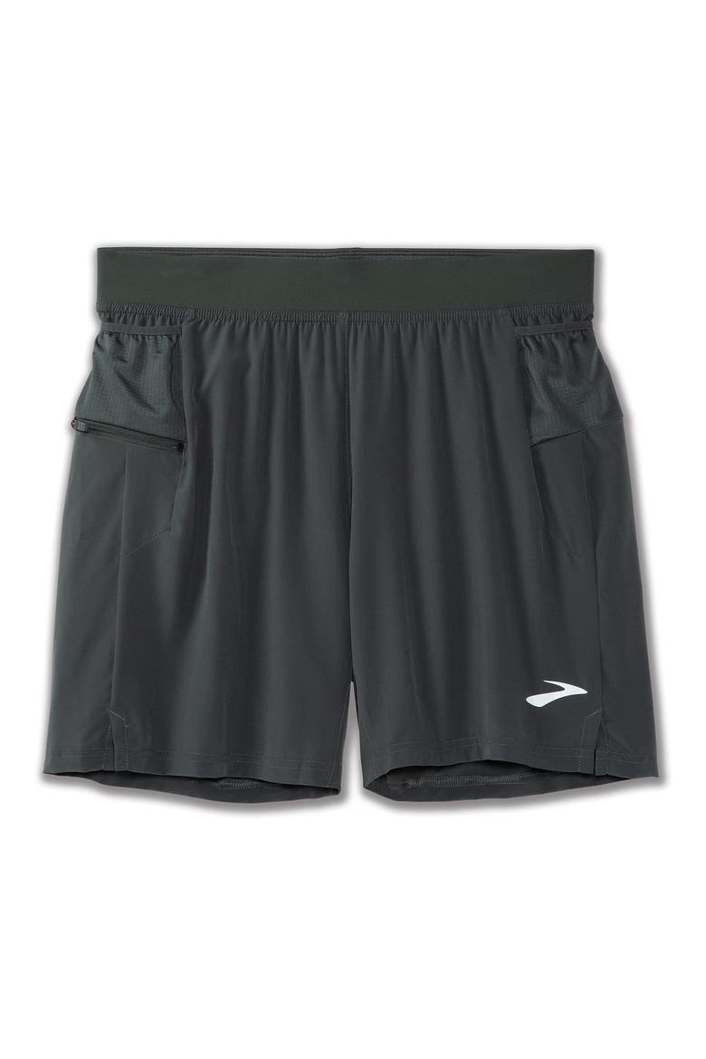 7" 2-in-1 Cargo Running Shorts, Alternate, color, DARK OYSTER