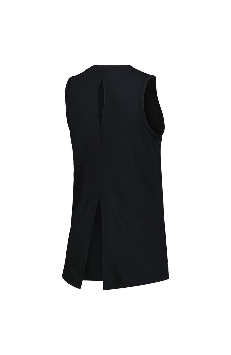 LEVELWEAR Women's Levelwear Black Colorado Rockies Paisley Chase V-Neck Tank Top, Alternate, color, Black