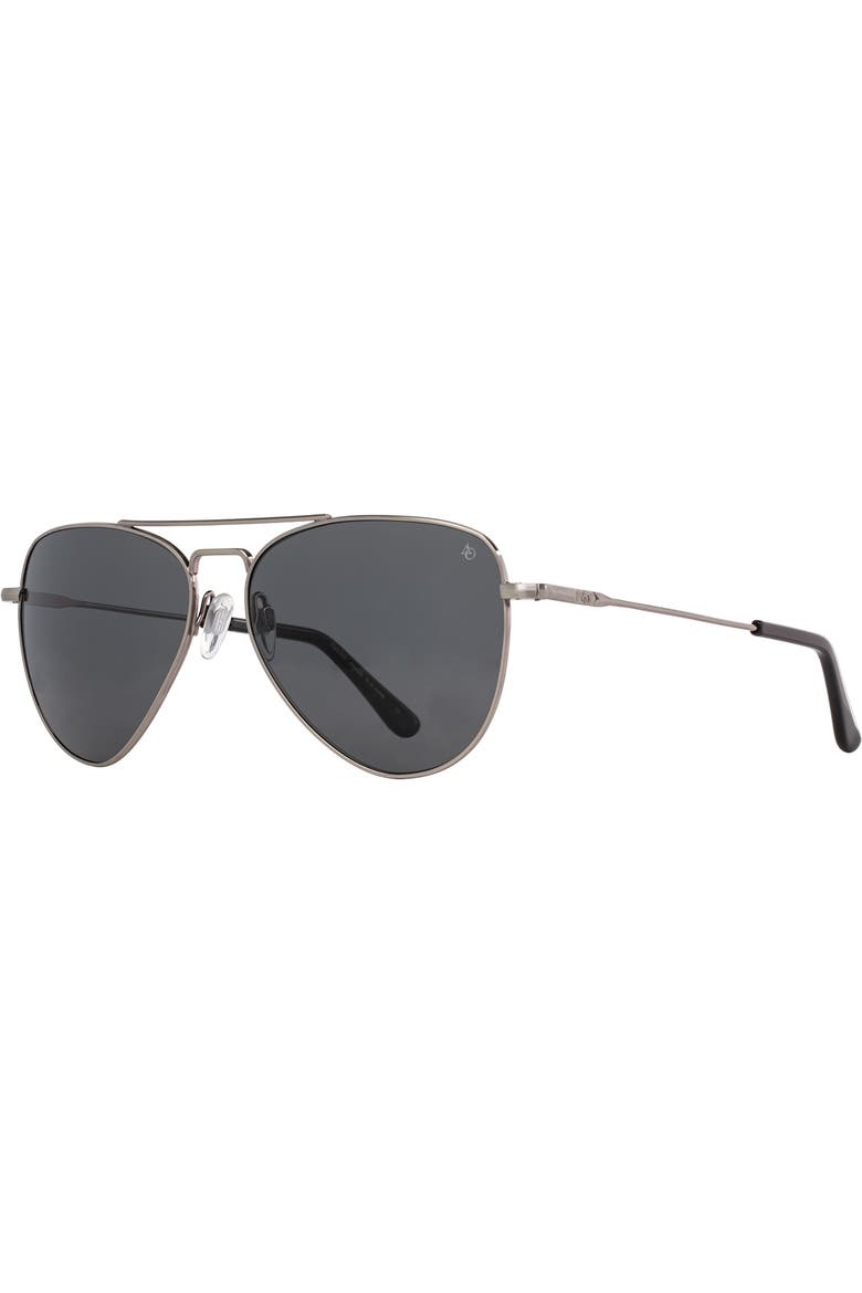Fletcher 59mm Aviator Nylon Polarized, Main, color, Pewter - GYN-P